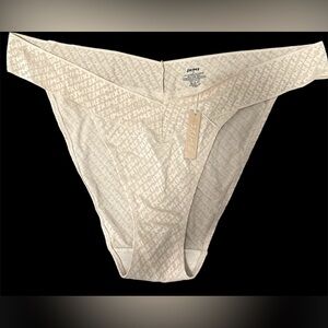 SKIMS Logo Cheeky Brief—Size 3XL